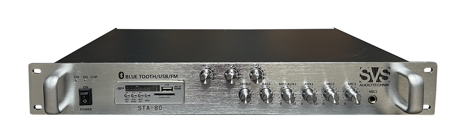 SVS Audiotechnik STA-80 Микшер-усилитель для систем Public Address в Нижней Салде