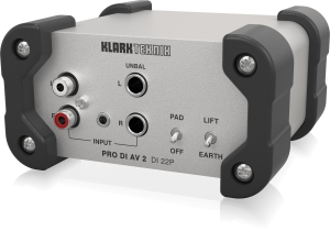 Klark Teknik DI 22P пассивный стерео директ-бокс в Нижней Салде