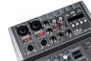 SVS Audiotechnik mixers AM-4 DSP Аналоговый микшерный пульт, 4-канала в Нижней Салде